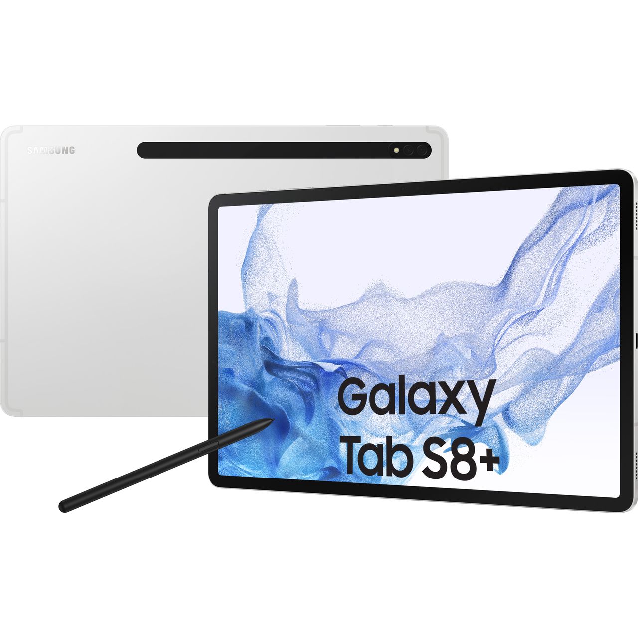 SM-X806BZSAEUB | Samsung Galaxy Tab S8 + | Silver | ao.com